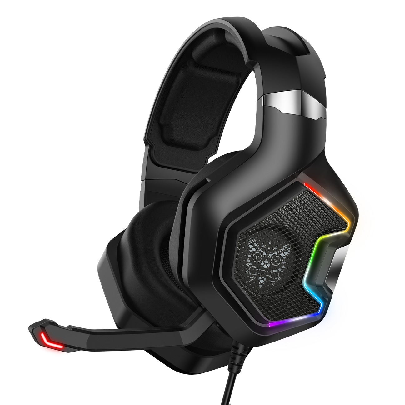 ONIKUMA K10 Pro Professional Gaming Headset Wired Headset for PC/PS4/XBOX With LED Backlight MIC For Gamer